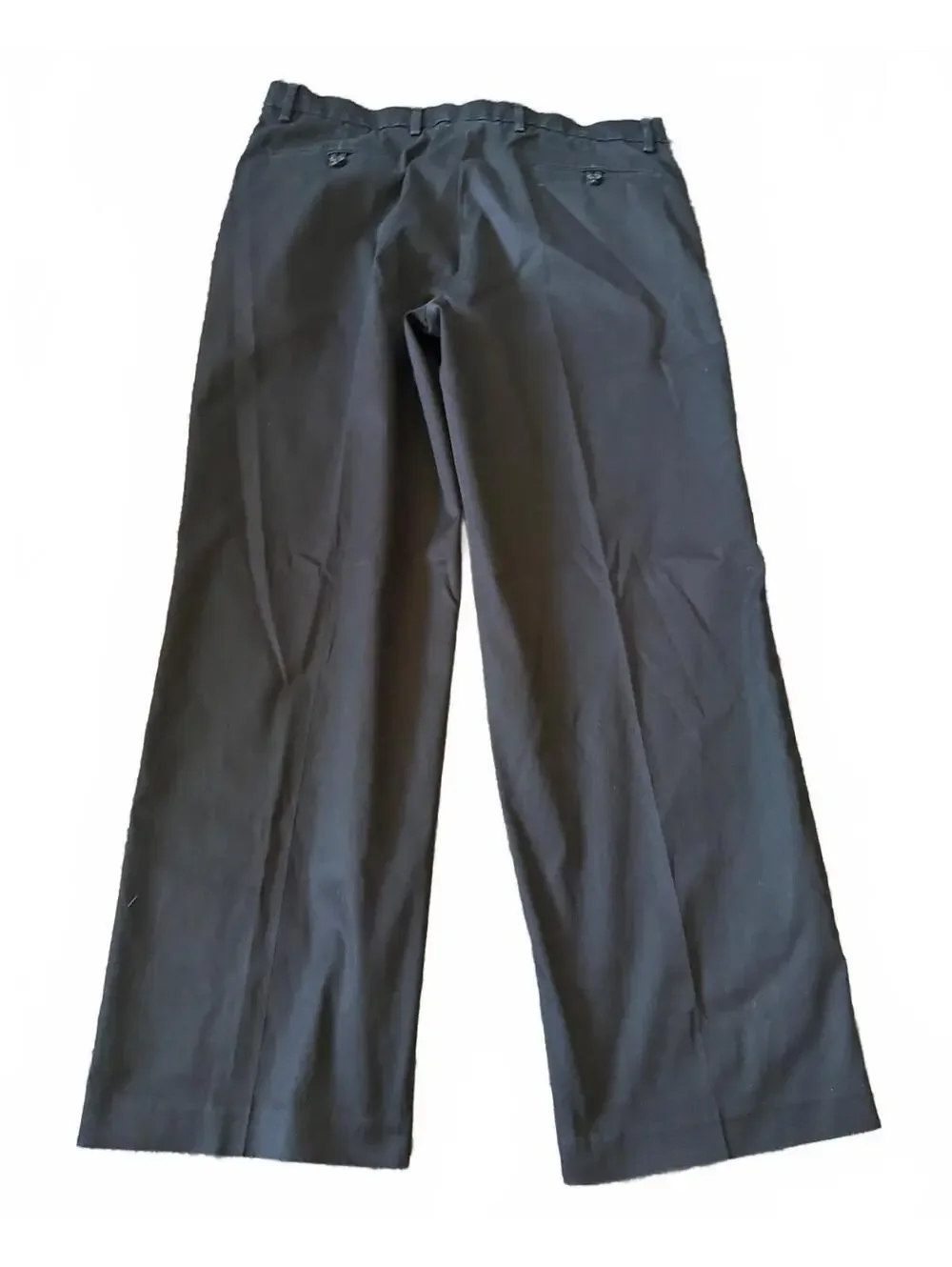 Dockers Men’s Classic Fit 38 Black Dress Pants Business Office Career Trousers